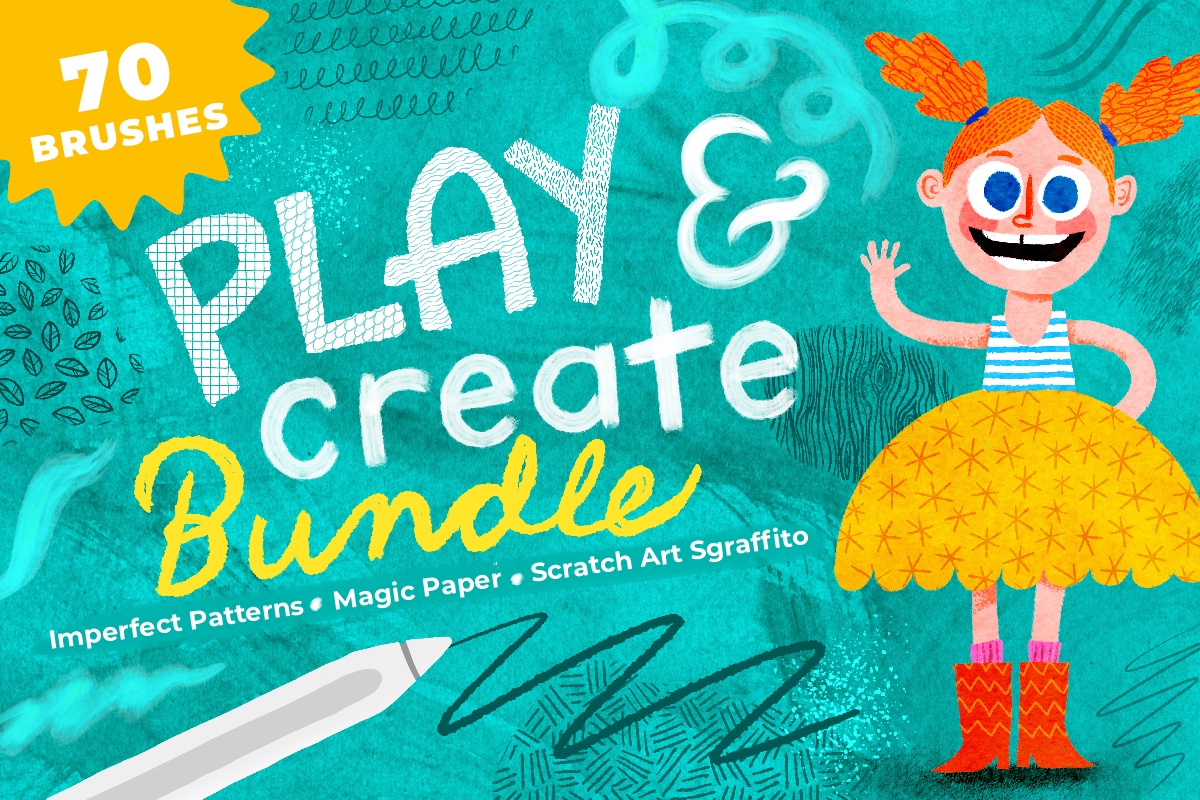 Play & Create Bundle // 3 Sets • Bardot Brush