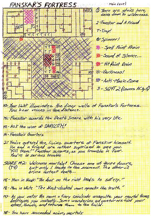 The Bard's Tale II The Destiny Knight Maps The Bard's Tale Compendium