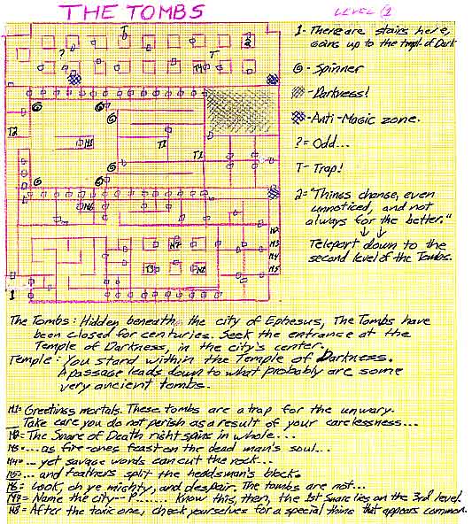 The Bard's Tale II The Destiny Knight Maps The Bard's Tale Compendium
