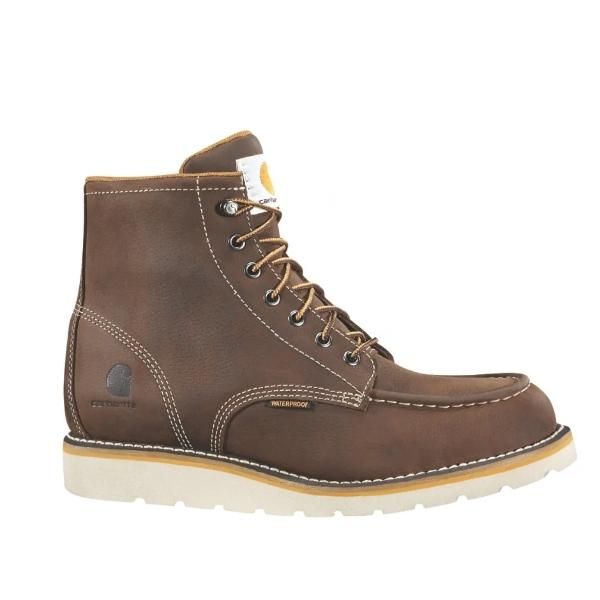Carhartt 6 in WP Moc Toe Wedge Boot Barebones Workwear