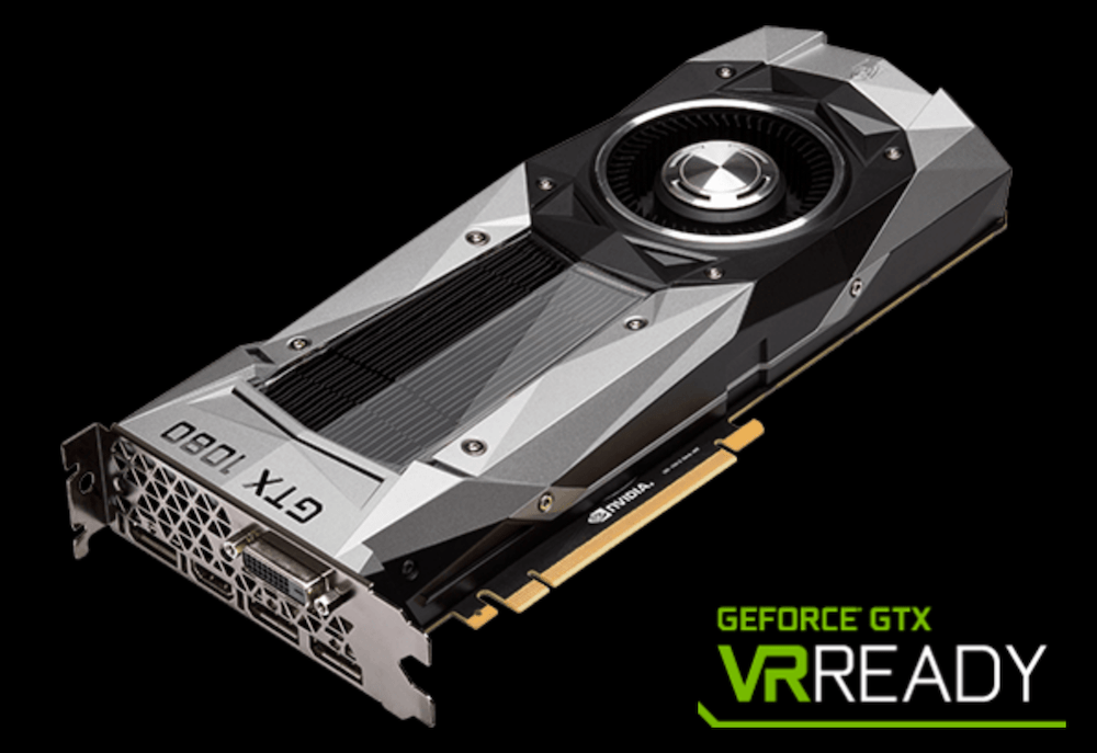 NVIDIA GeForce GTX 1080 in Mac Pro tower