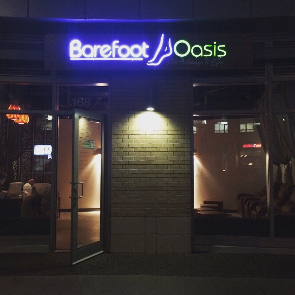 SnowSSignage Barefoot Oasis Foot Massage & Spa