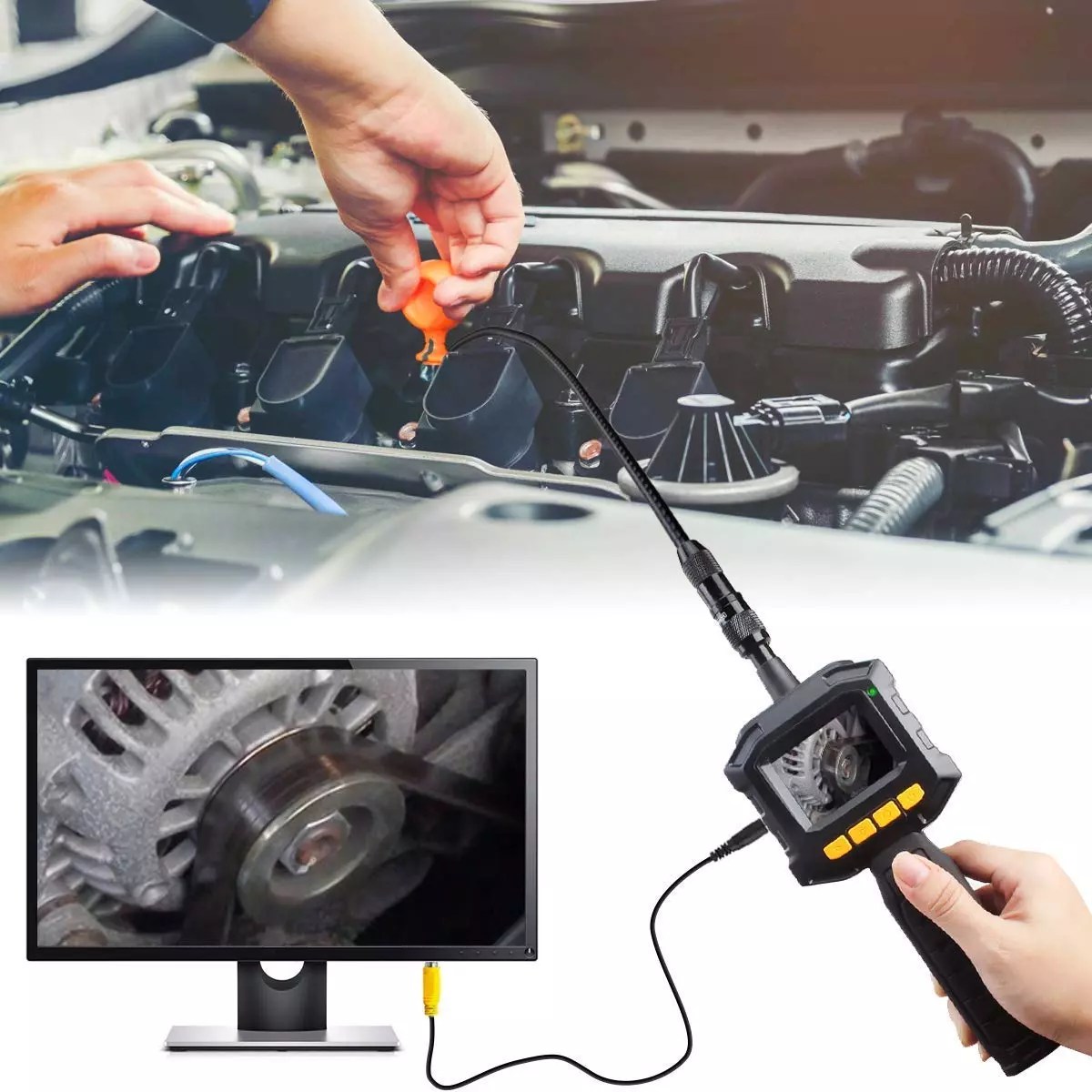How to Use a Borescope to Repair Your Car Bare Foots World