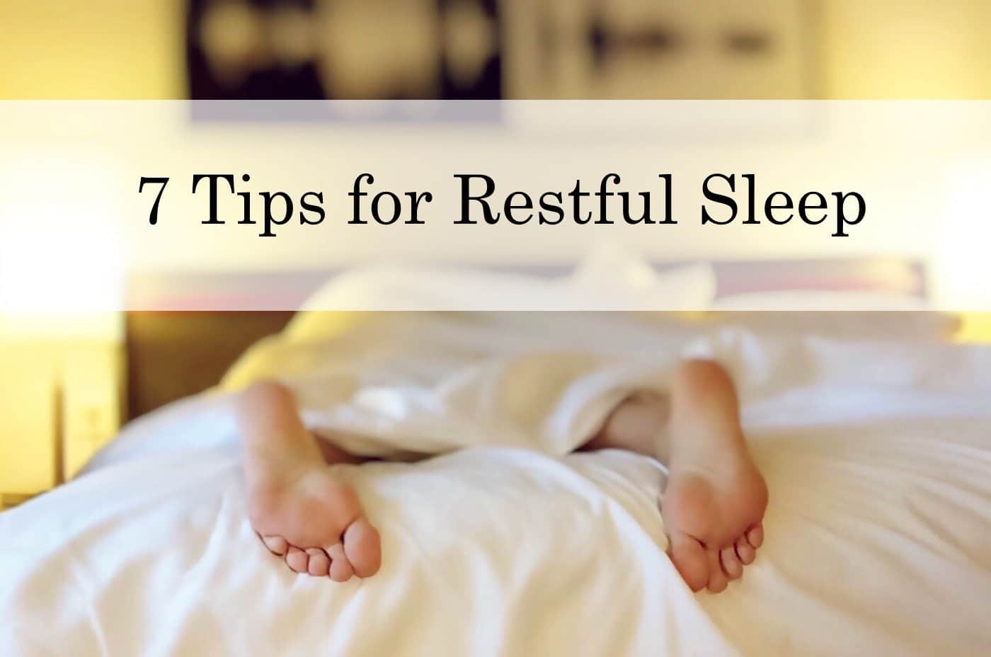 7 Tips for Restful Sleep Barefut Essential Oils