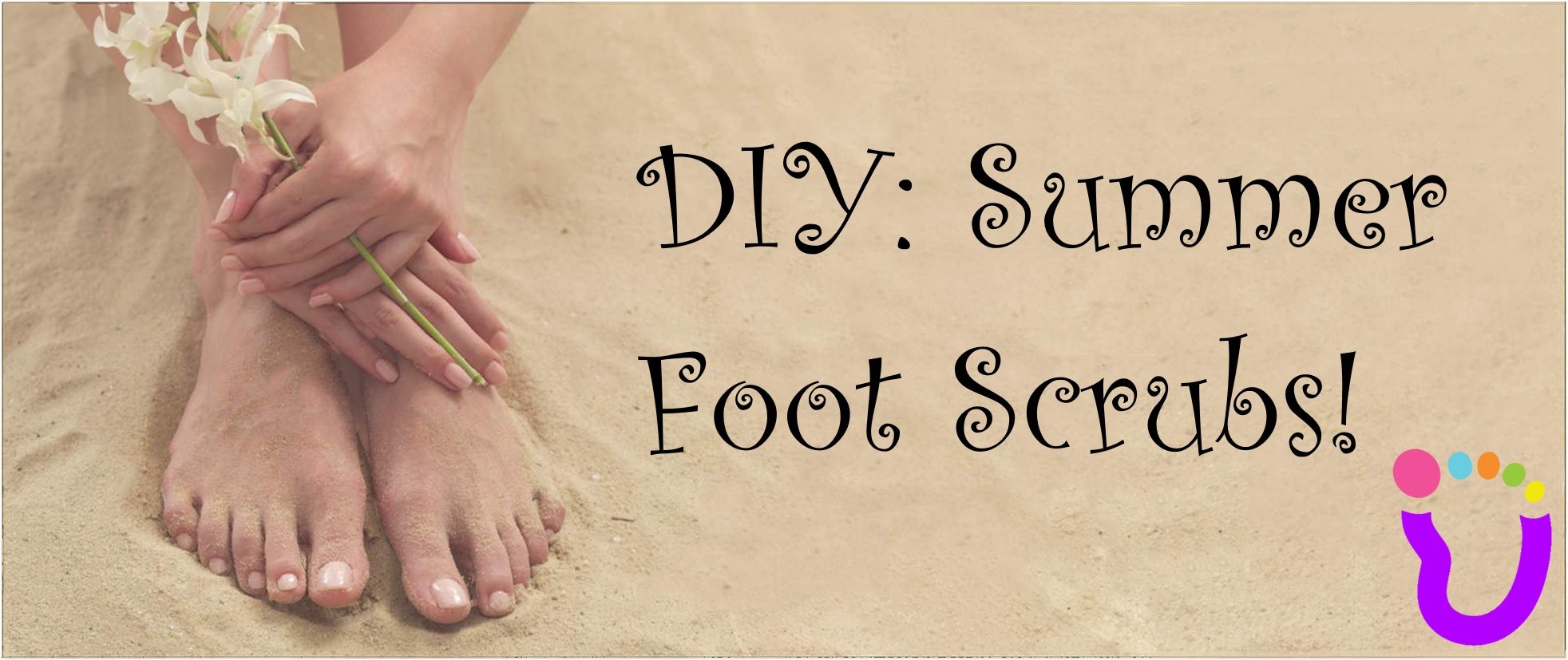 DIY Summer Foot Scrubs! Barefut Essential Oils