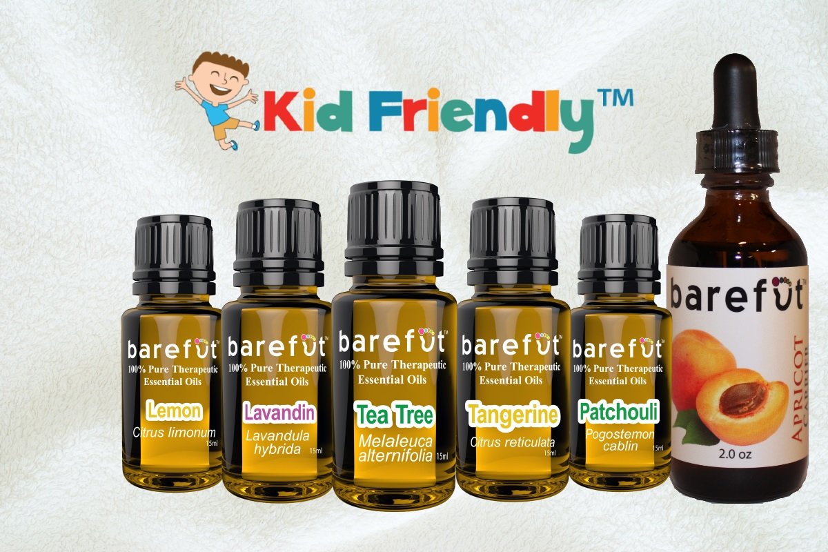 Kid Friendly™ Starter Kit Barefut Essential Oils 100 Pure Essential Oils