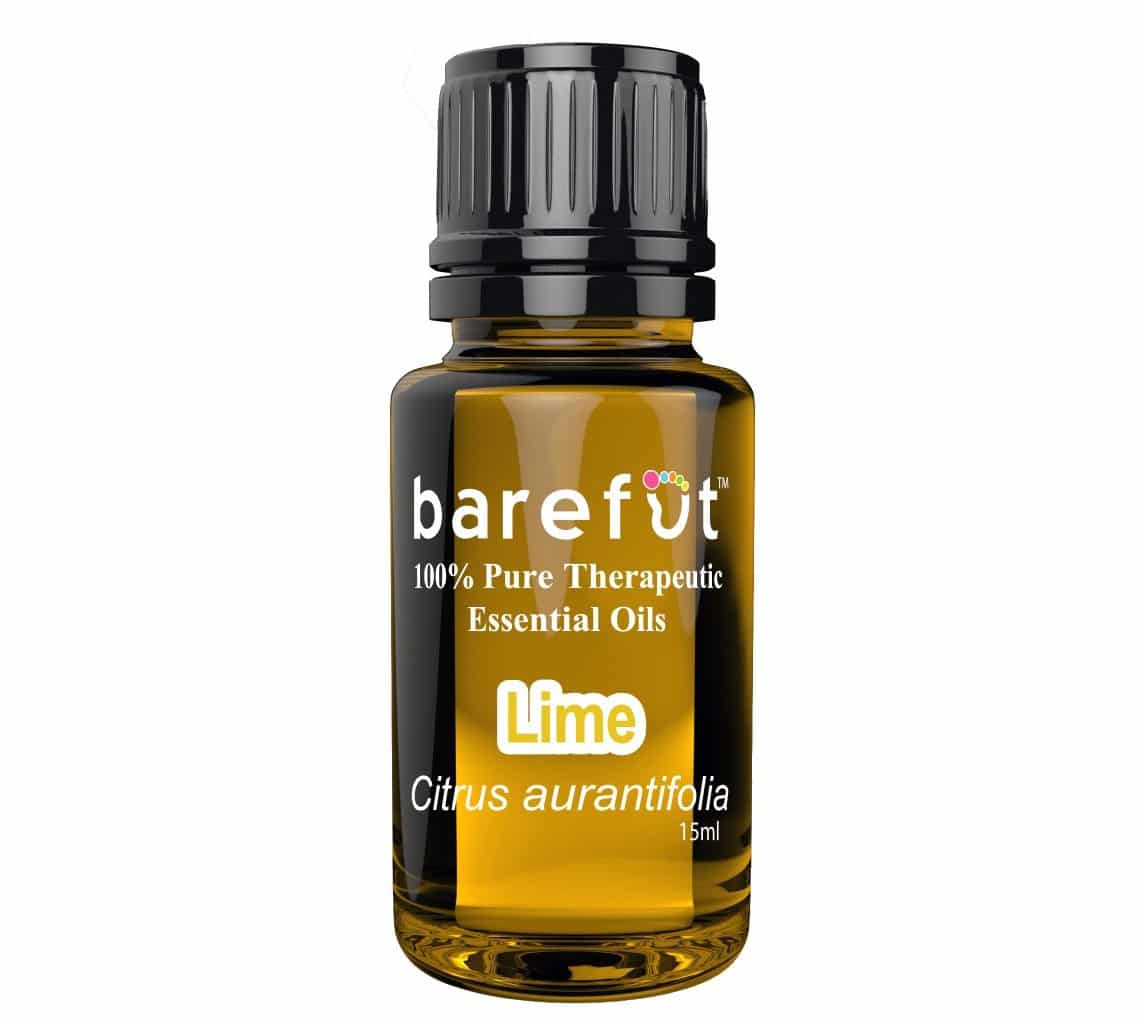 Lime Essential Oil Aromatherapy barefūt Essential Oils