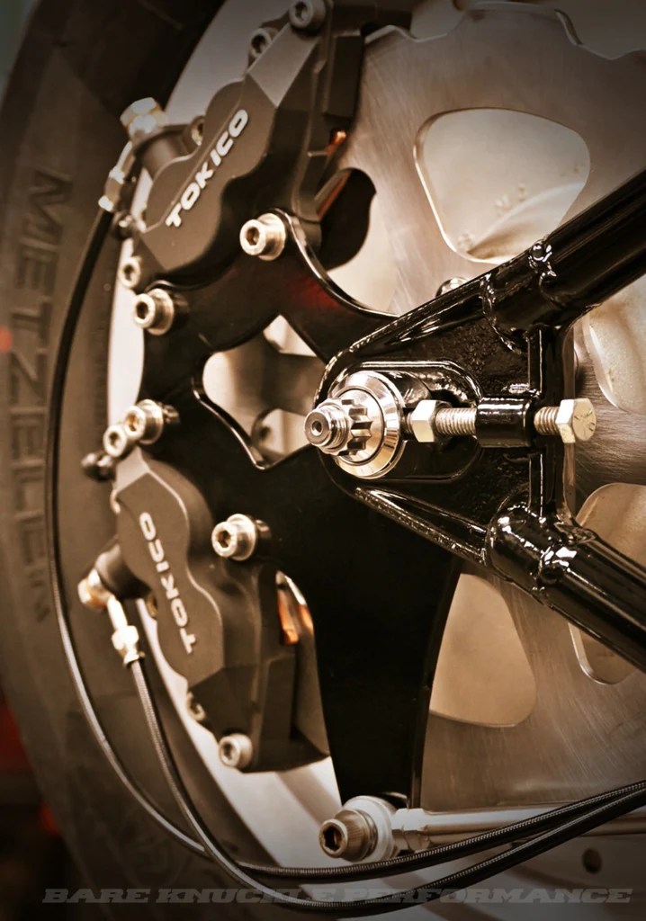 Evo Era Softail Rear Axle Kit