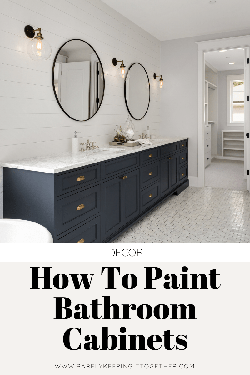 How To Paint Bathroom Barely Keeping It Together