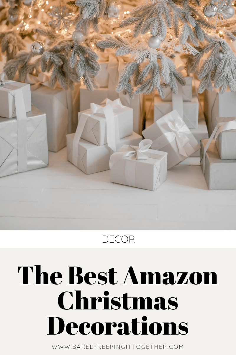 The Best Amazon Christmas Decorations Barely Keeping It Together