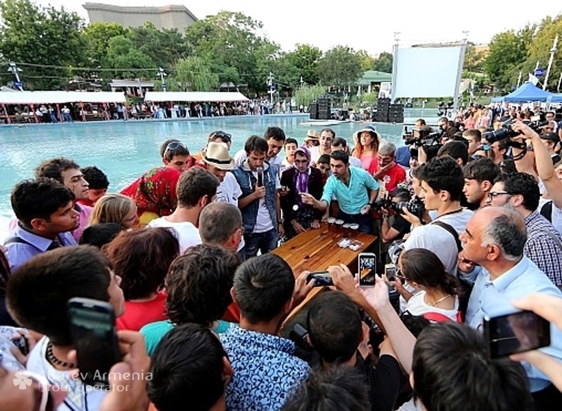 Beer Festival in Yerevan Barev Armenia Tour