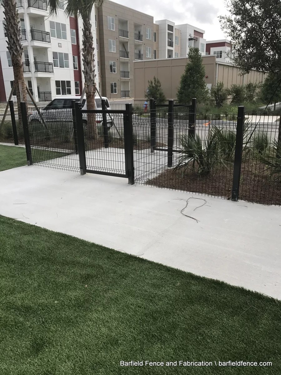 Dog Park Fence and Gates Barfield Fence and Fabrication