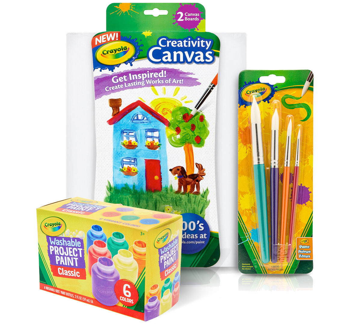 Canvas Paint Set BargainLow