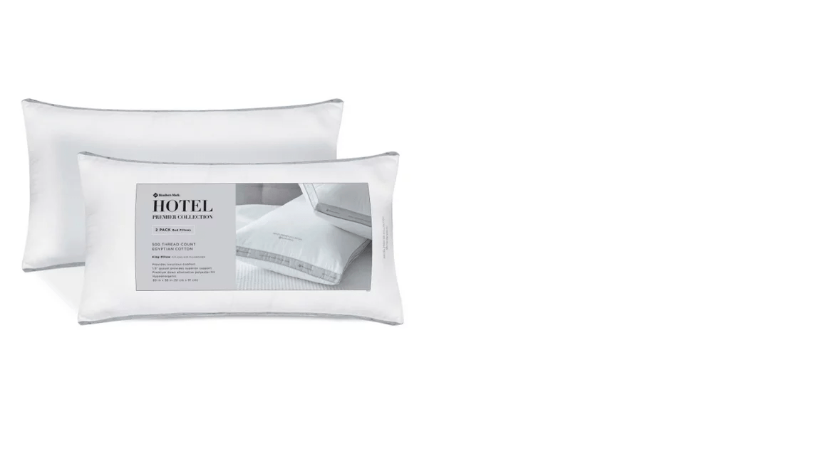 Hotel Premier Collection by Bed Pillows, 2 Pack King BargainLow
