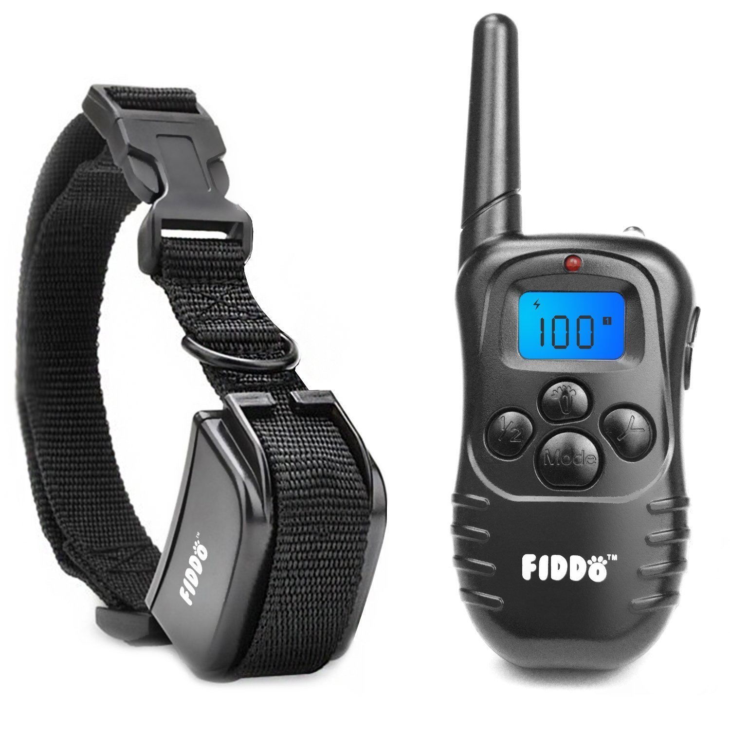 Fiddo Electric Dog Collar 330 Yards Remote Dog Training Ecollar Only