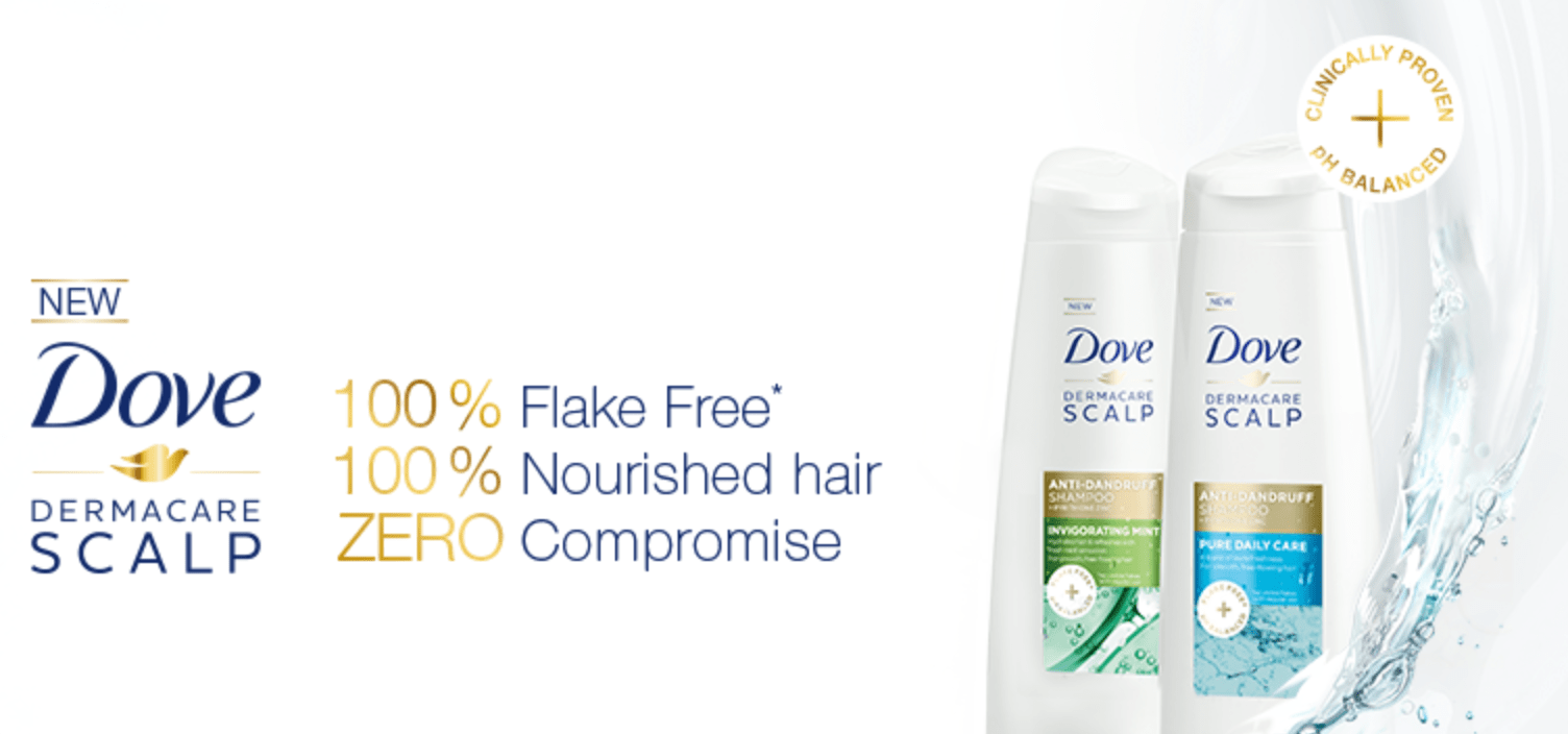 Saturday Freebies Free Dove Pure Daily Care AntiDandruff 2 in 1