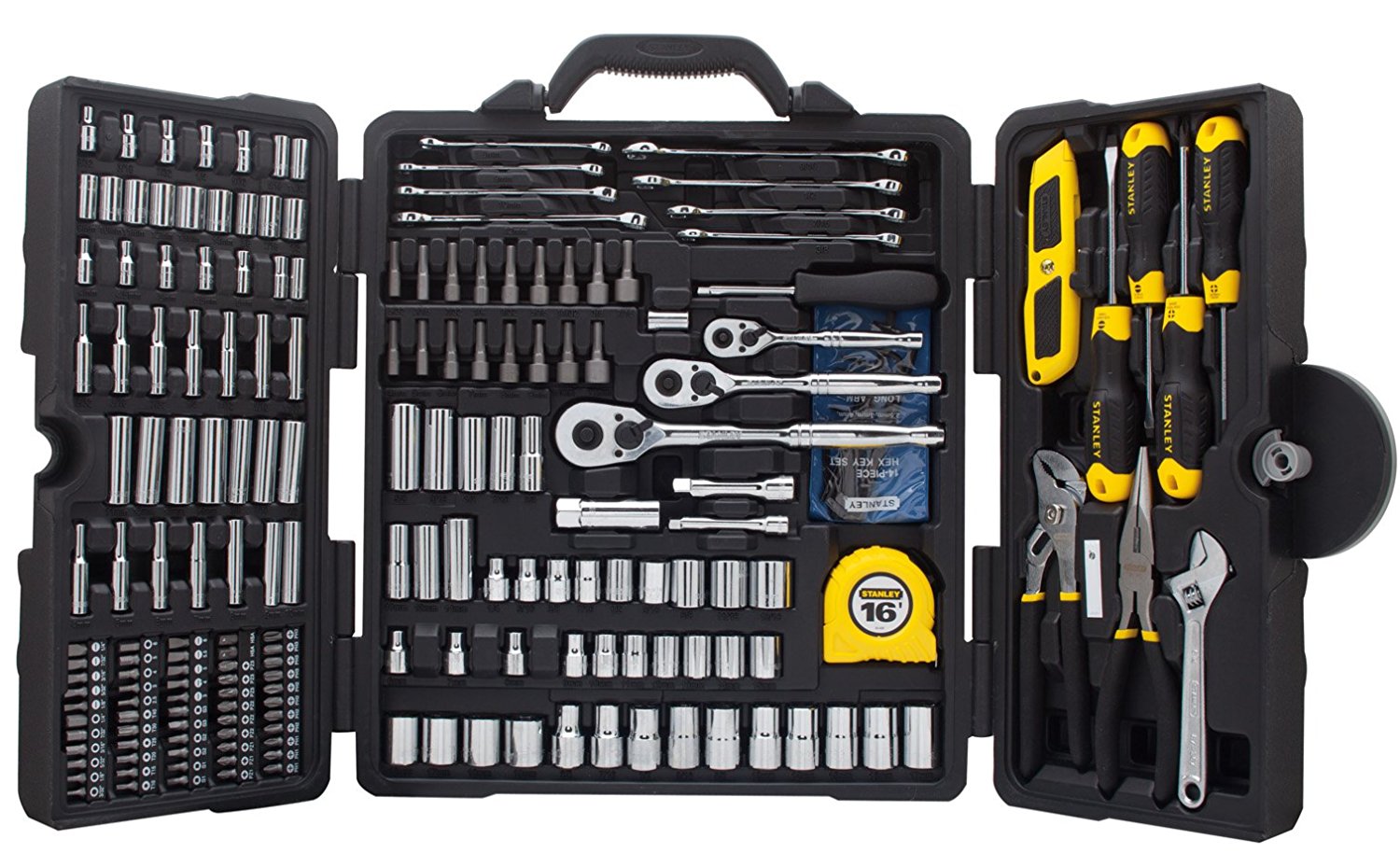 STANLEY Mixed Tool Set, 210Piece 74.99