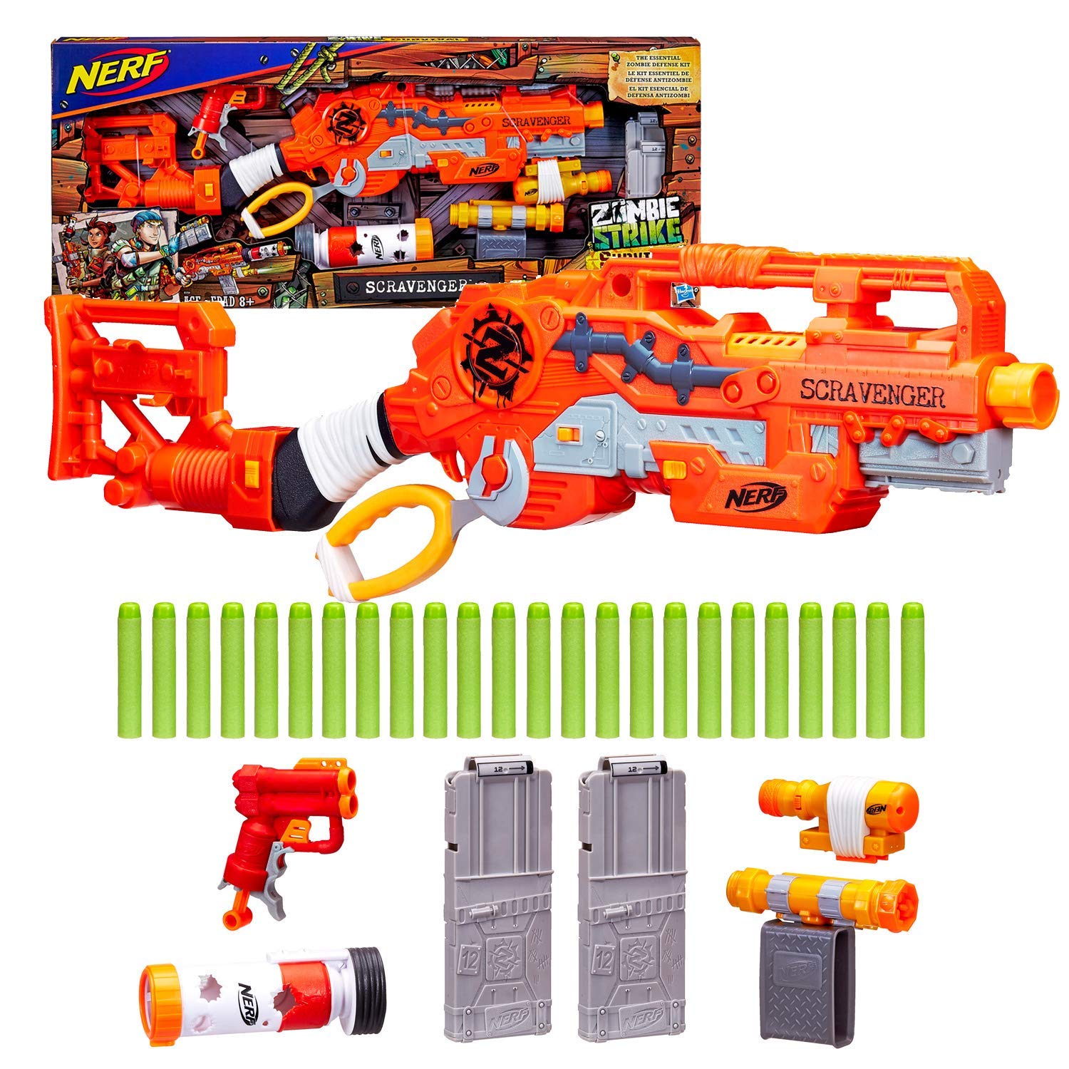 Scravenger Nerf Zombie Strike Toy Blaster 24.88