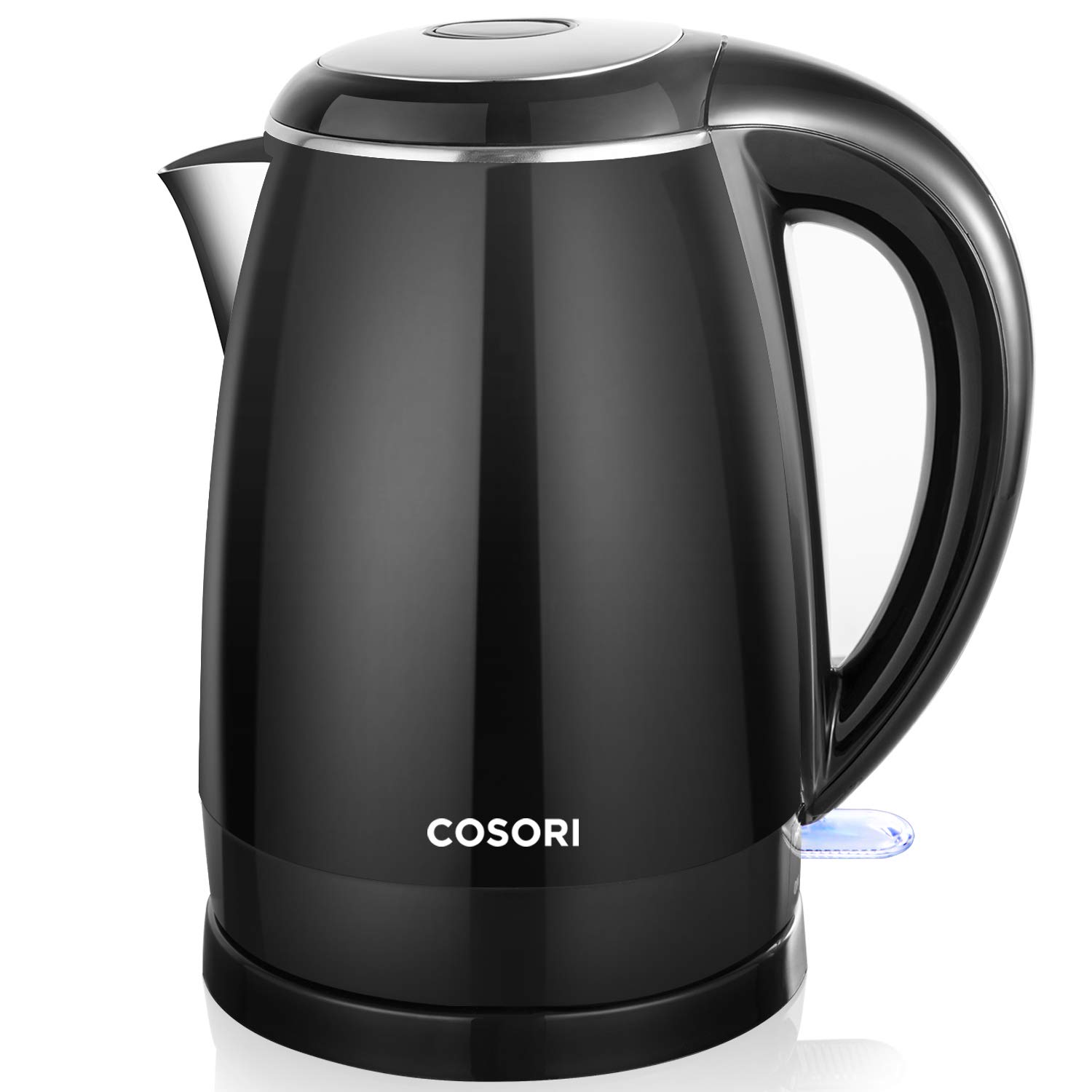 COSORI Electric Kettle(BPA Free), 1.8 Qt Double Wall 304 Stainless