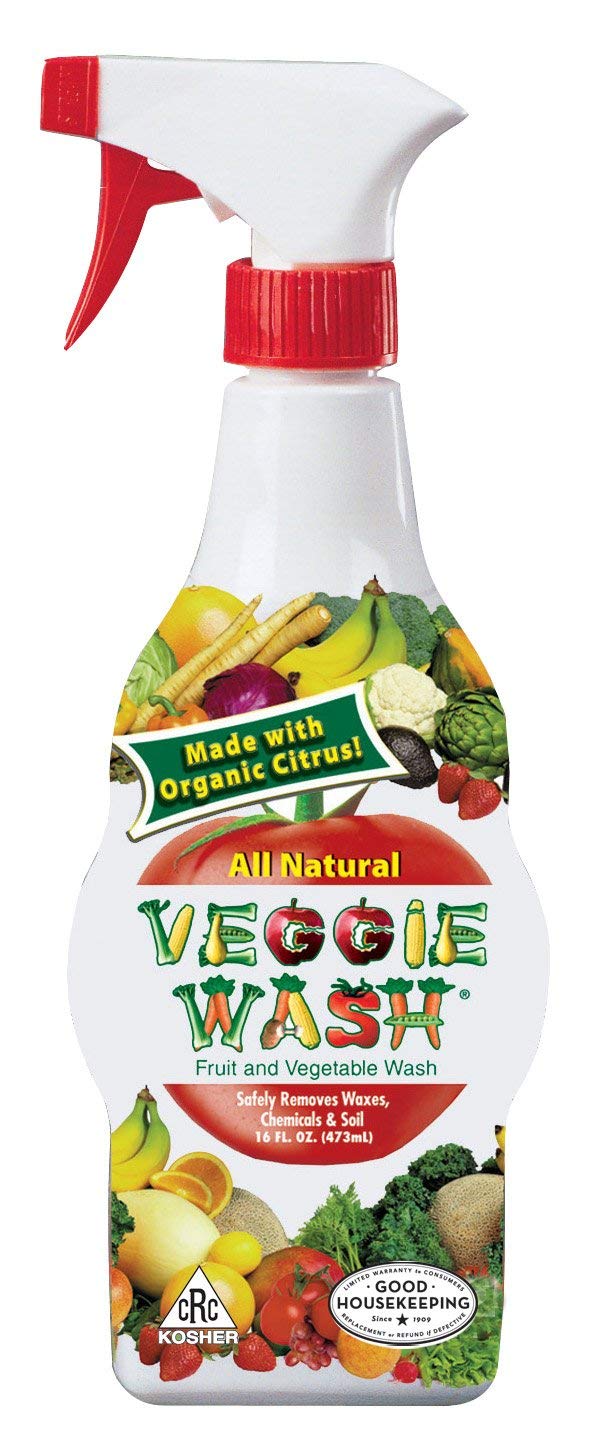 Veggie Wash Natural Fruit & Vegetable Wash, 16Ounce Spray 3.48