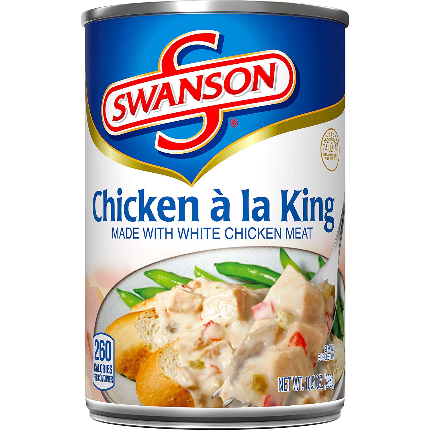 Swanson Chicken á la King Made with White Meat Chicken, 10.5 oz. Can