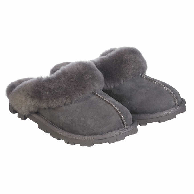 Kirkland Signature Ladies Shearling Slippers Only 14.99 at