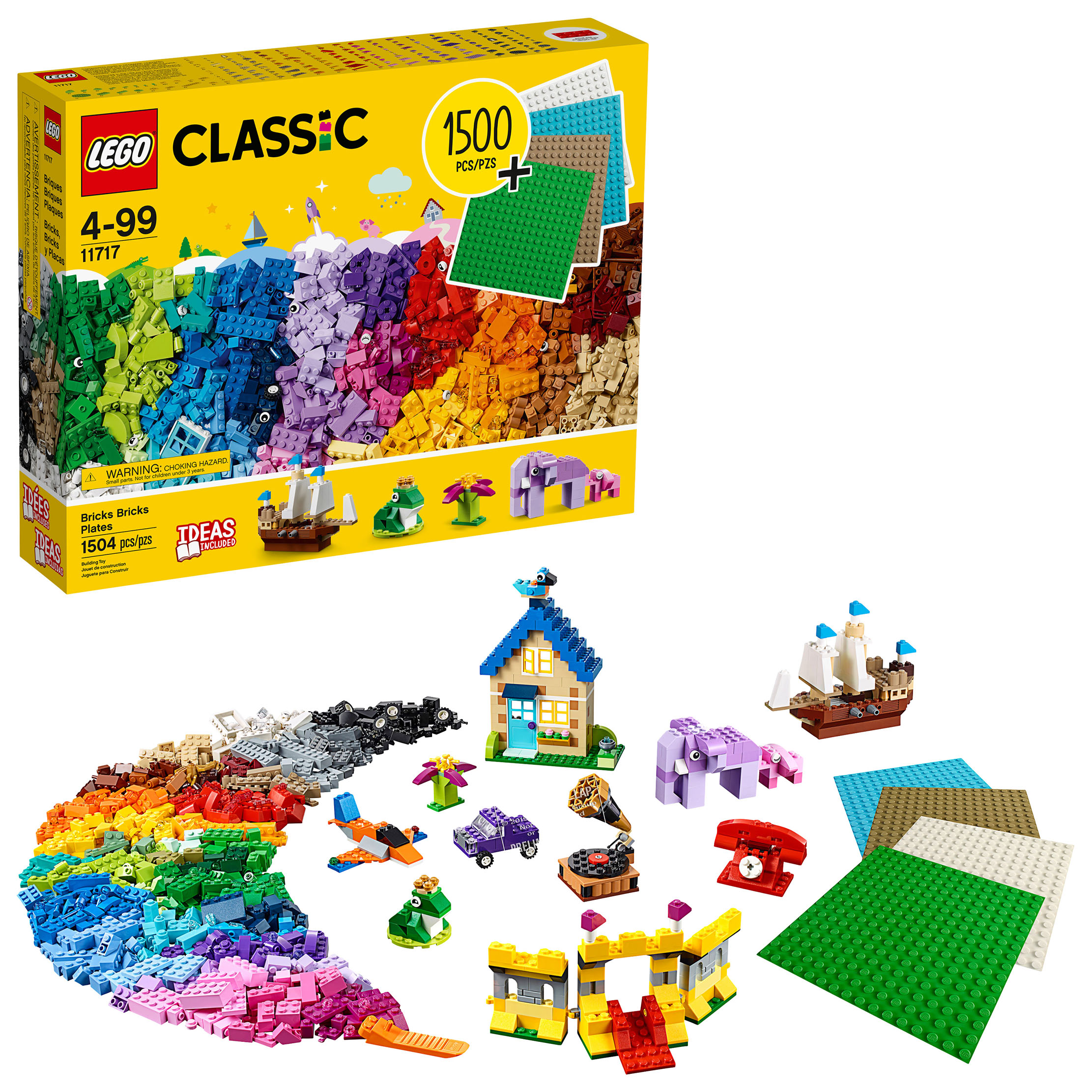LEGO Classic Bricks Building Toy (1504 Pieces) Only 39.97