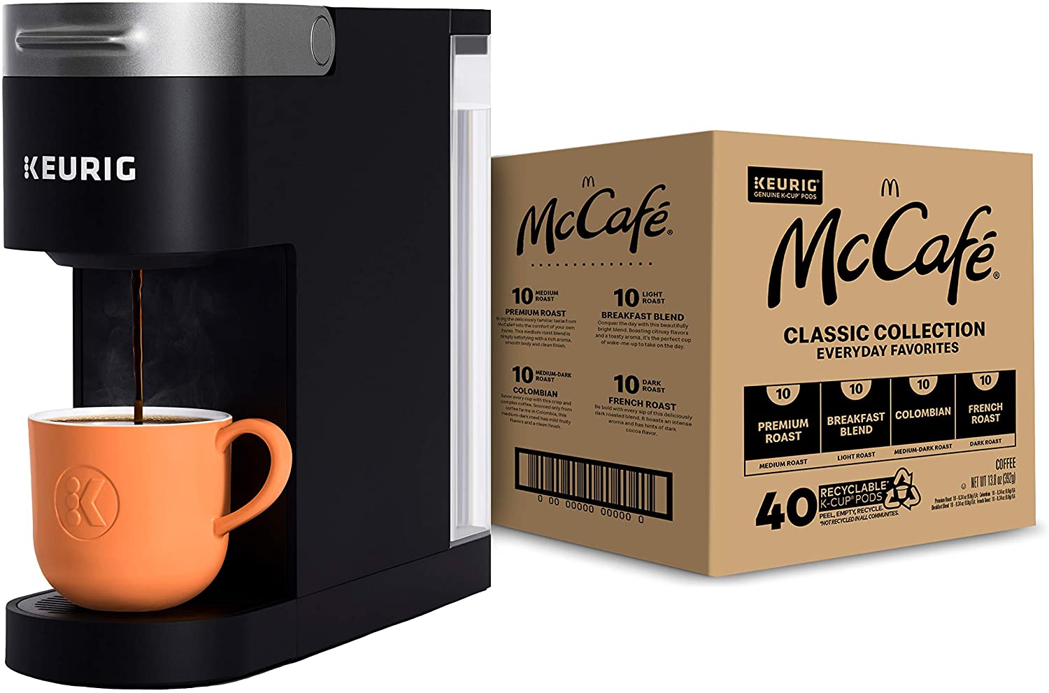 Up to 55 off Keurig KSlim Coffee Maker & Coffee Pods