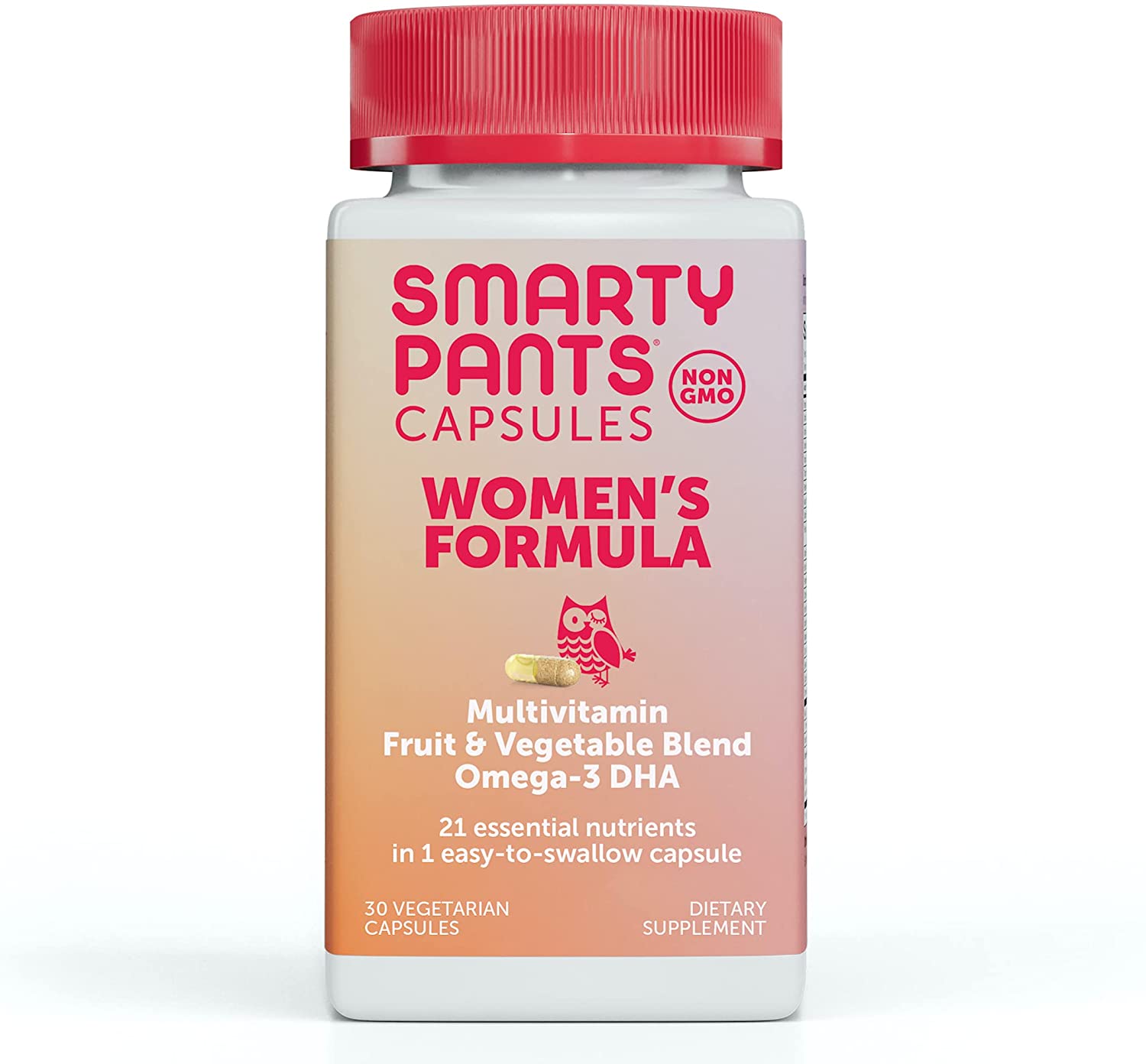 SmartyPants Multivitamin for Women Omega3 DHA; Zinc for Immunity