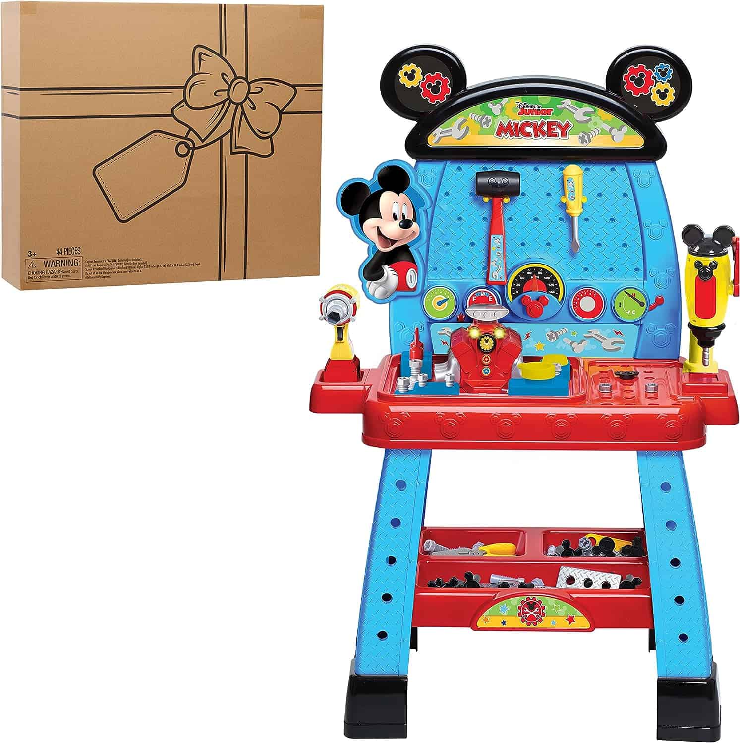 Disney Junior Mickey Mouse Funhouse Workbench, 43piece Kids