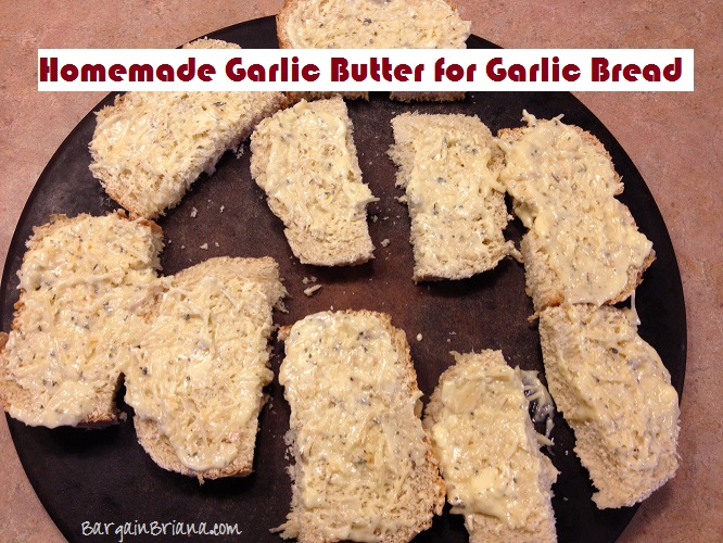 Homemade Garlic Butter Recipe BargainBriana