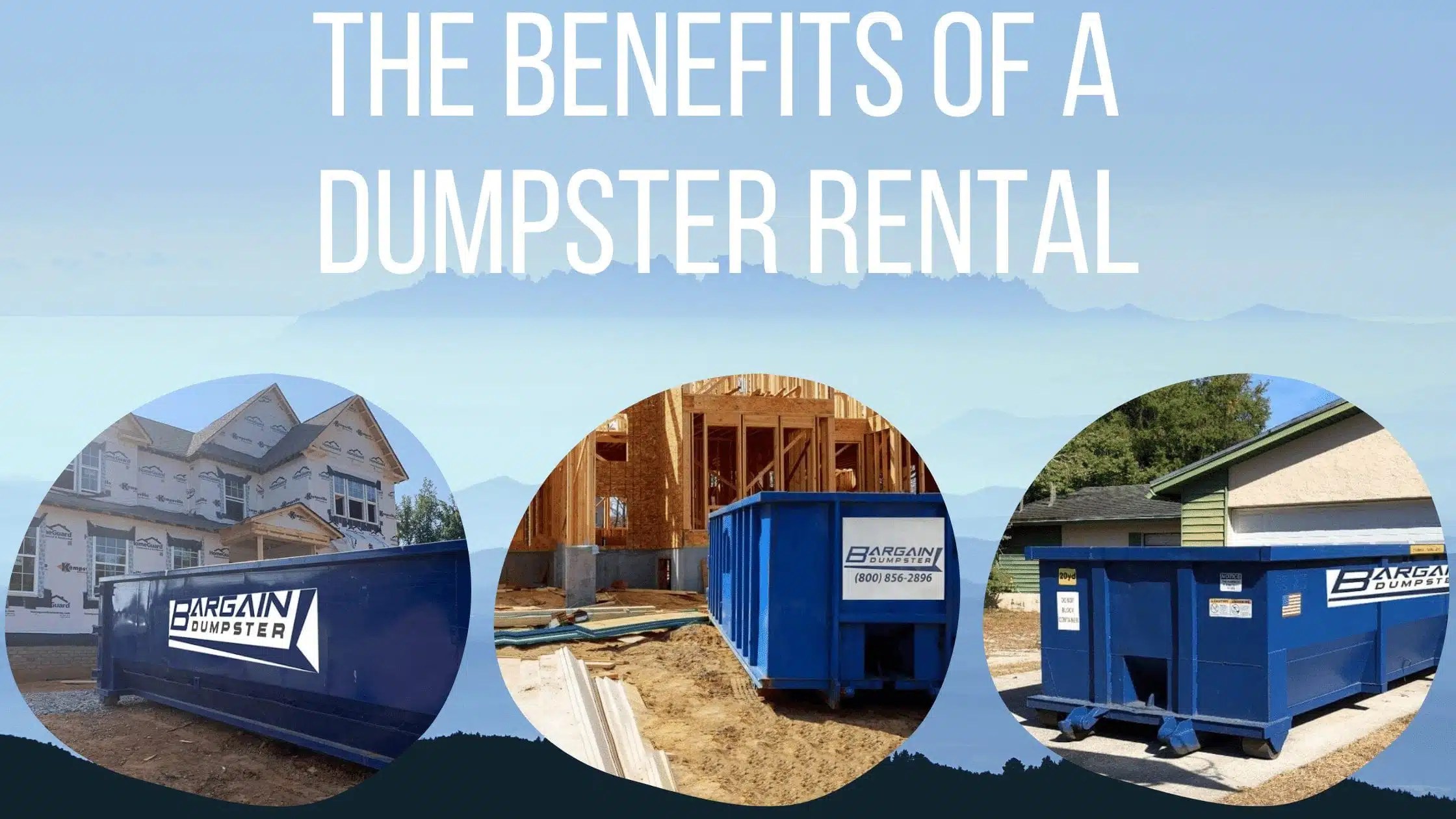 6 Benefits to a Dumpster Rental Bargain Dumpster