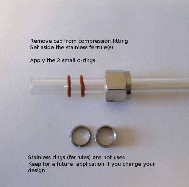 Install a Sight Glass fitting