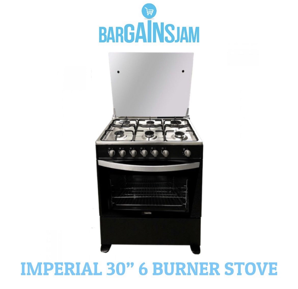 IMPERIAL 30” 6 BURNER STOVE » BarGAINSjam
