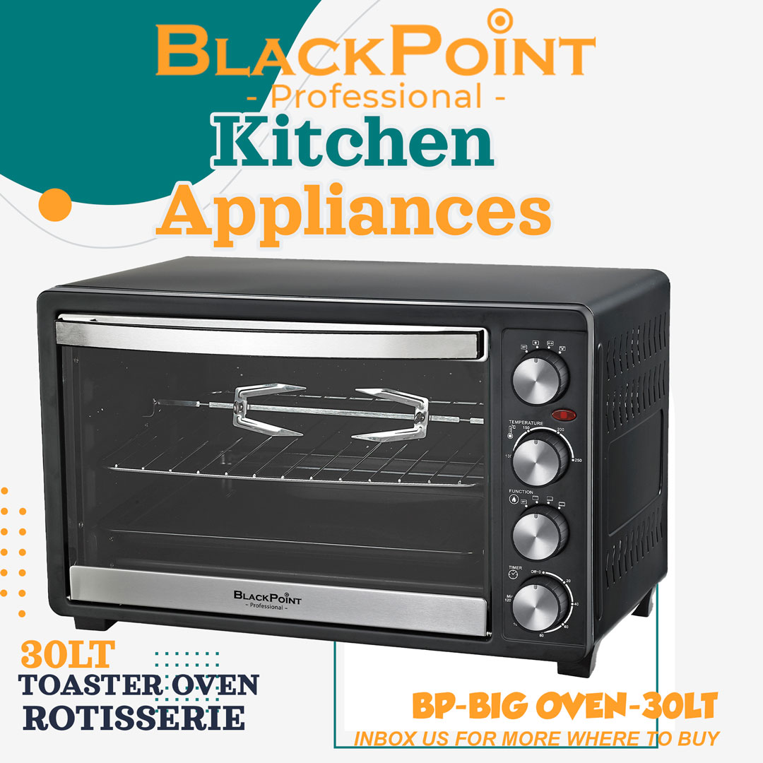 BLACKPOINT 30 LITRE TOASTER OVEN / ROTISERIE » BarGAINSjam