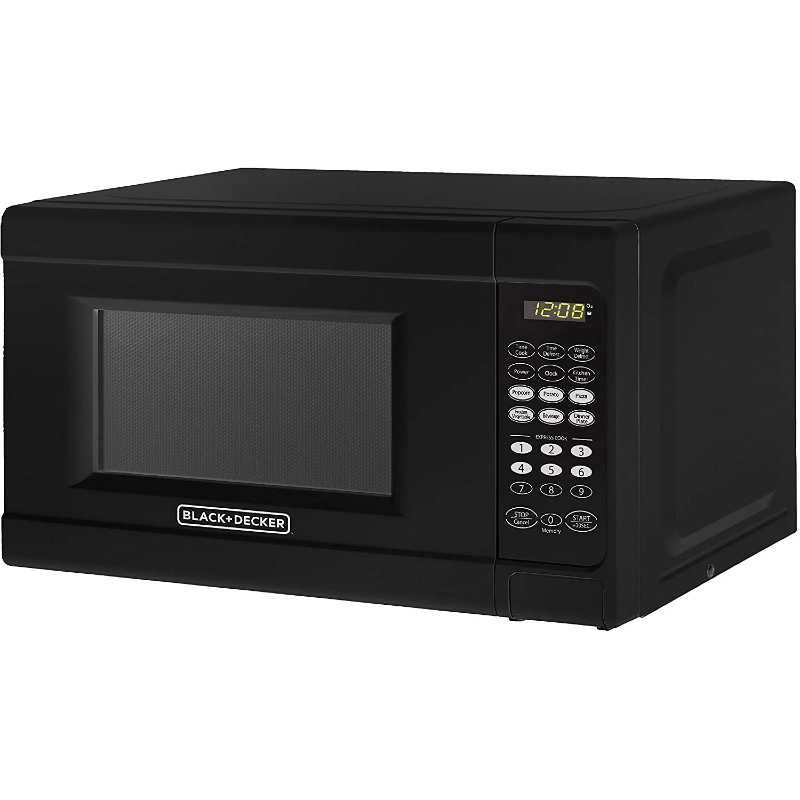 BLACK & DECKER .7 CF MICROWAVE BLACK » BarGAINSjam