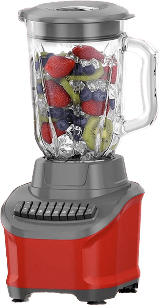 IMPERIAL 16 SPEED GLASS JAR BLENDER “CARNIVAL CRUSH” 1000 WATTS