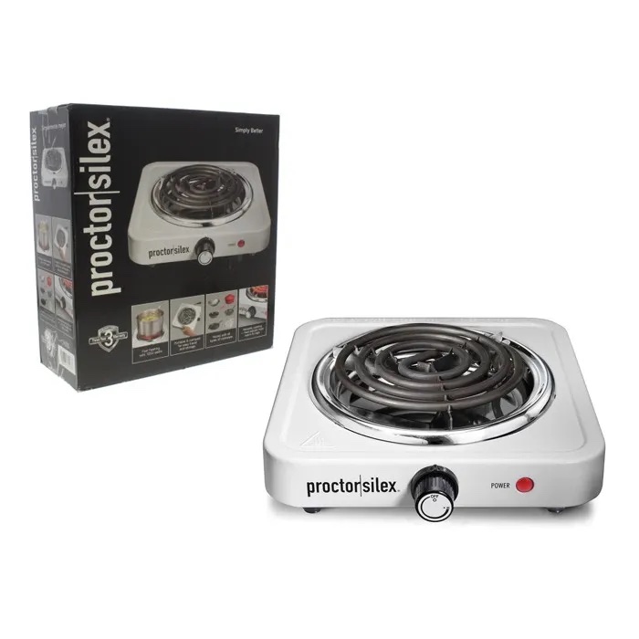PROCTOR SILEX 1200 WATT SINGLE BURNER COOKTOP » BarGAINSjam