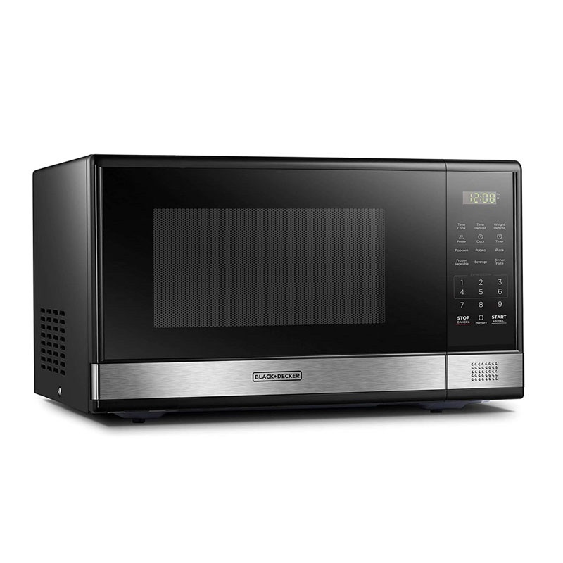 BLACK & DECKER 1.1 CU. FT S. STEEL MICROWAVE » BarGAINSjam