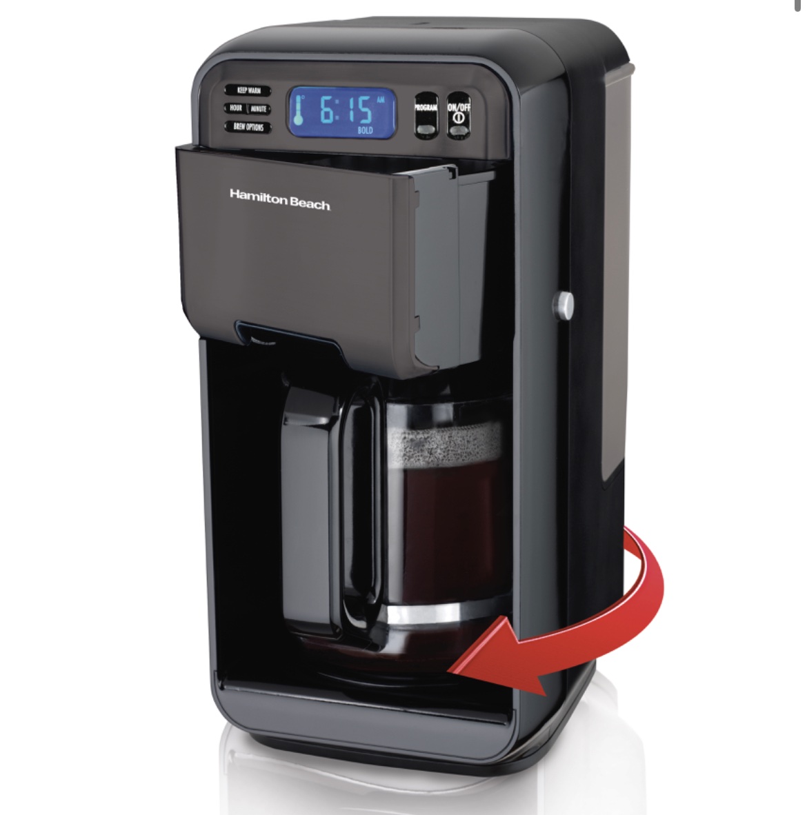 HAMILTON BEACH 12 CUP ELITE PROGRAMMABLE COFFEE MAKER » BarGAINSjam