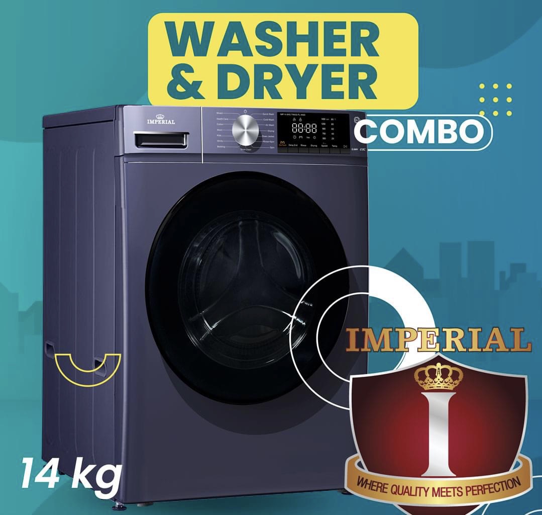 IMPERIAL 2IN1 INVERTER WASHER AND DRYER » BarGAINSjam
