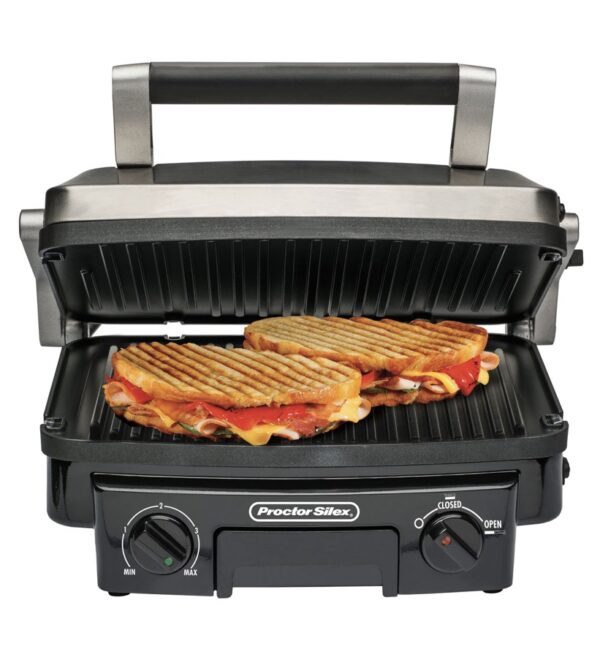 PROCTOR SILEX 5IN1 GRILL+GRIDDLE » BarGAINSjam
