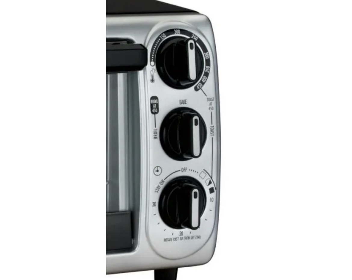 PROCTOR SILEX 4SLICE TOASTER OVEN BLACK » BarGAINSjam