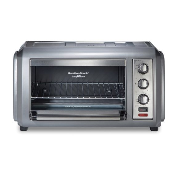 HAMILTON BEACH 6SLICE EASY REACH ® TOASTER OVEN WITH ROLLTOP DOOR