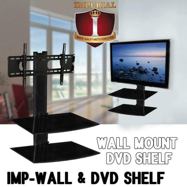 IMPERIAL GLASS SHELF FOR CABLE BOX AND ROUTER » BarGAINSjam