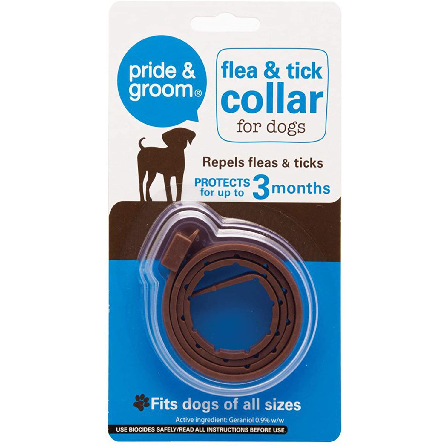 Pride & Groom Flea & Tick Collar For Dogs Bargain Store UK