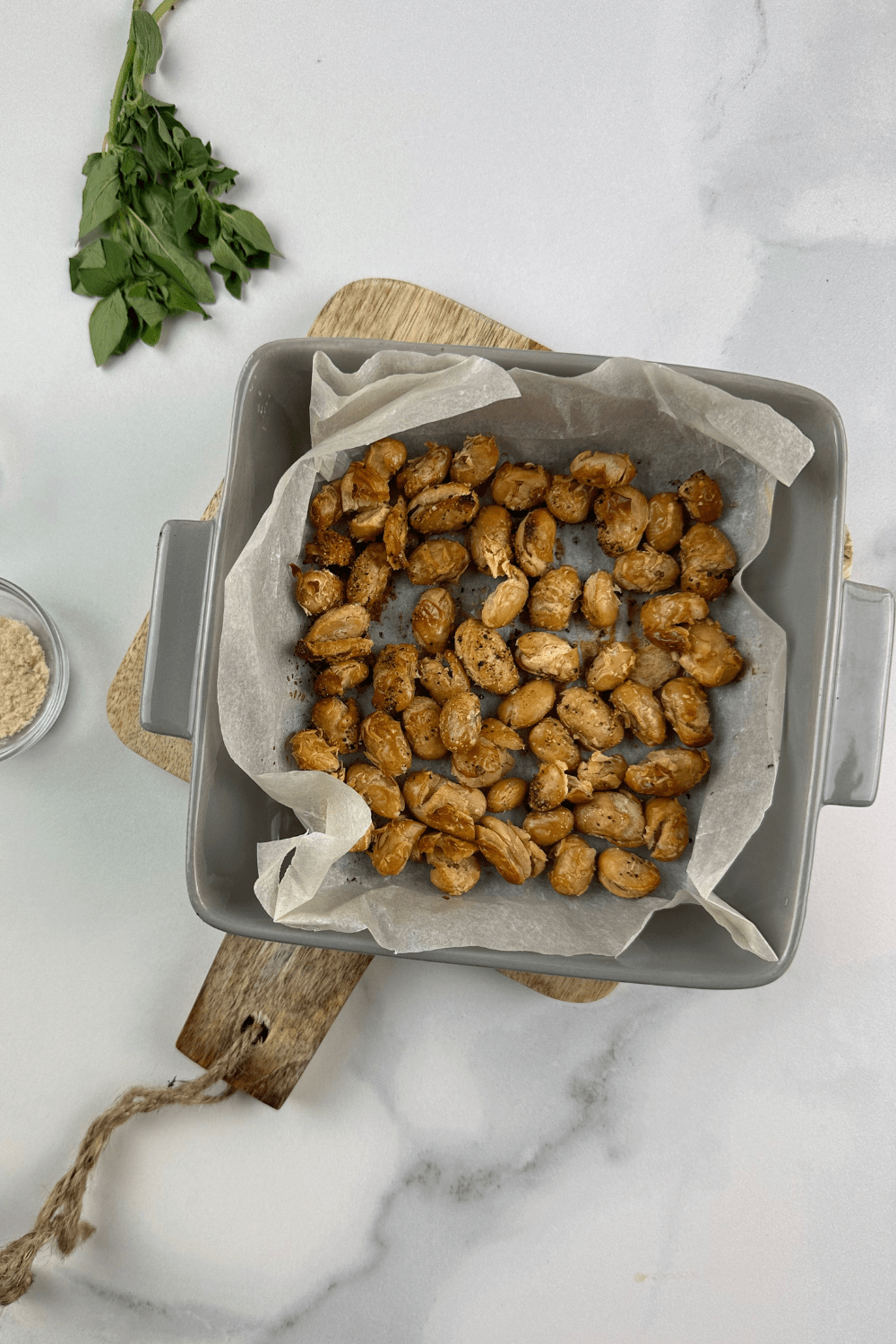 Fava Bean “Popcorn” Bari Tasty