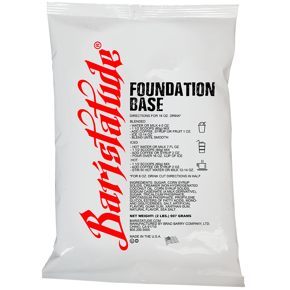 Baristatude Foundation Base We Value Your Creativity