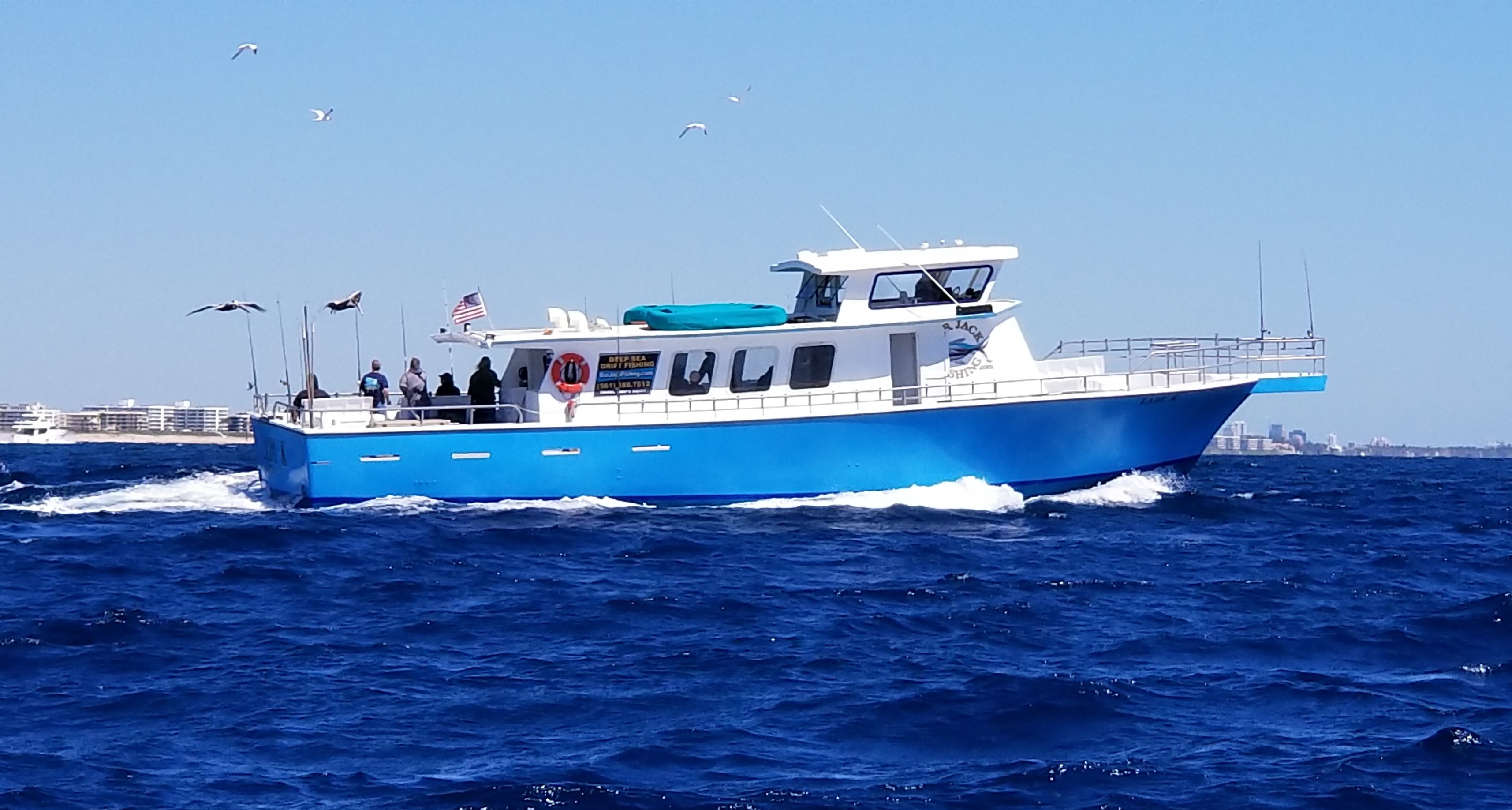 Lady K Bar Jack Fishing and the 70' Lady K Deep Sea Drift Fishing
