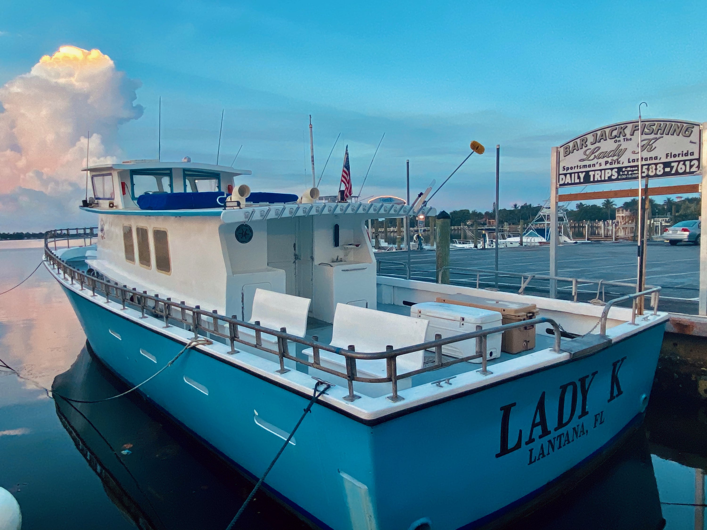 ‘Lady K’ News and Promotions Bar Jack Fishing and the 70' Lady K Deep